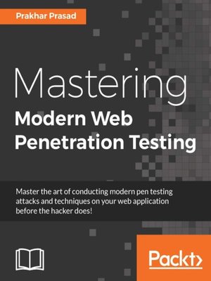 cover image of Mastering Modern Web Penetration Testing